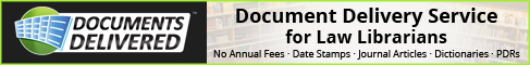 Documents Delivered - Law Librarians