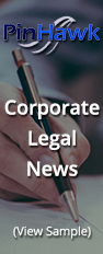 PinHawk - Corporate Legal News